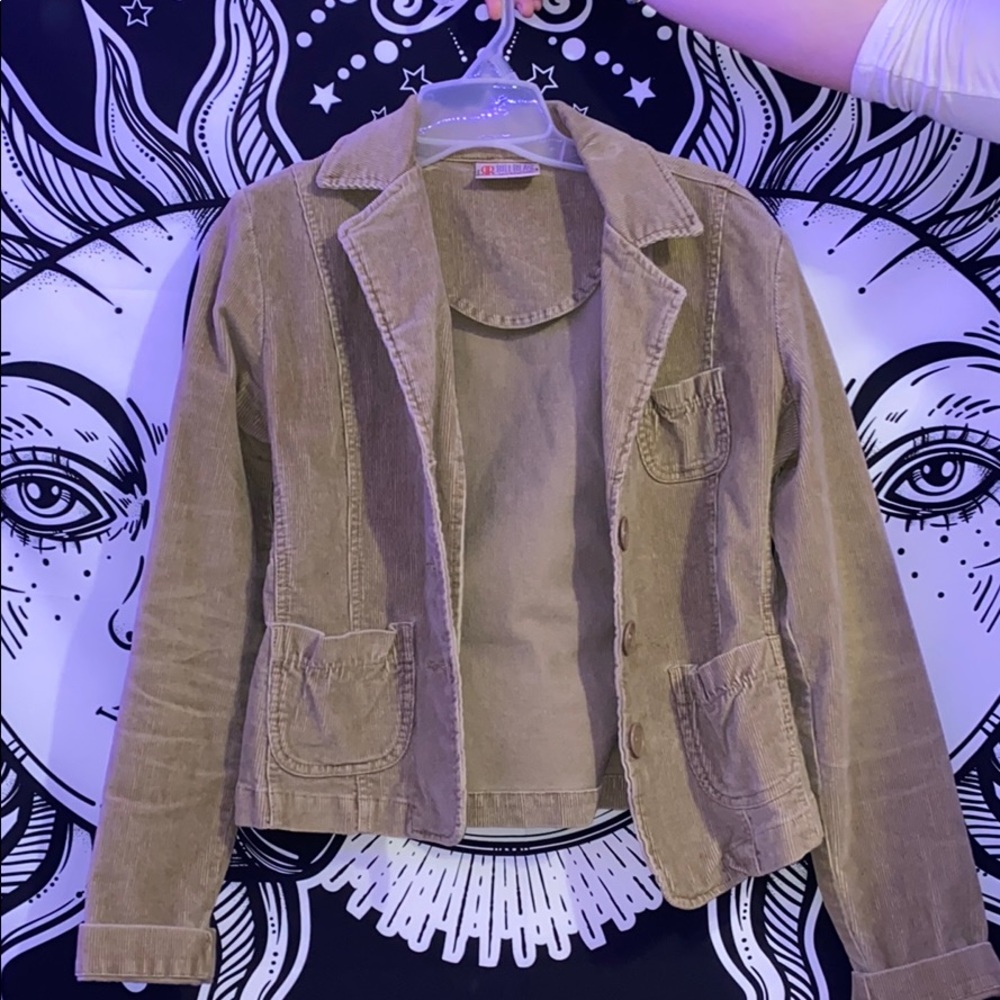 Khaki Corduroy Jacket